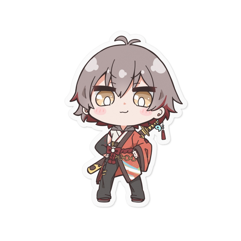 【椛屋いと】ステッカー3種※各種別売り100mm(タイプA/タイプB/タイプC)