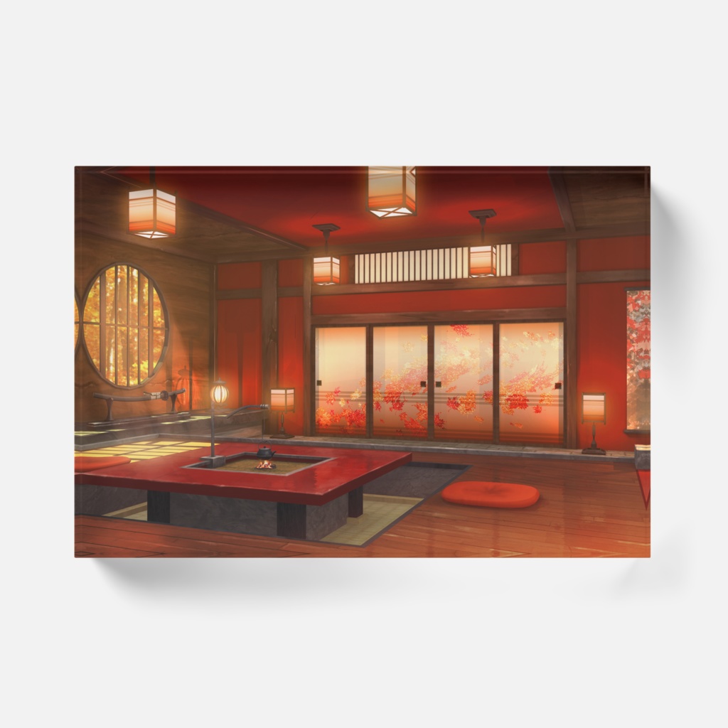 【椛屋いと】椛屋アクリルブロック(148mm×100mm)