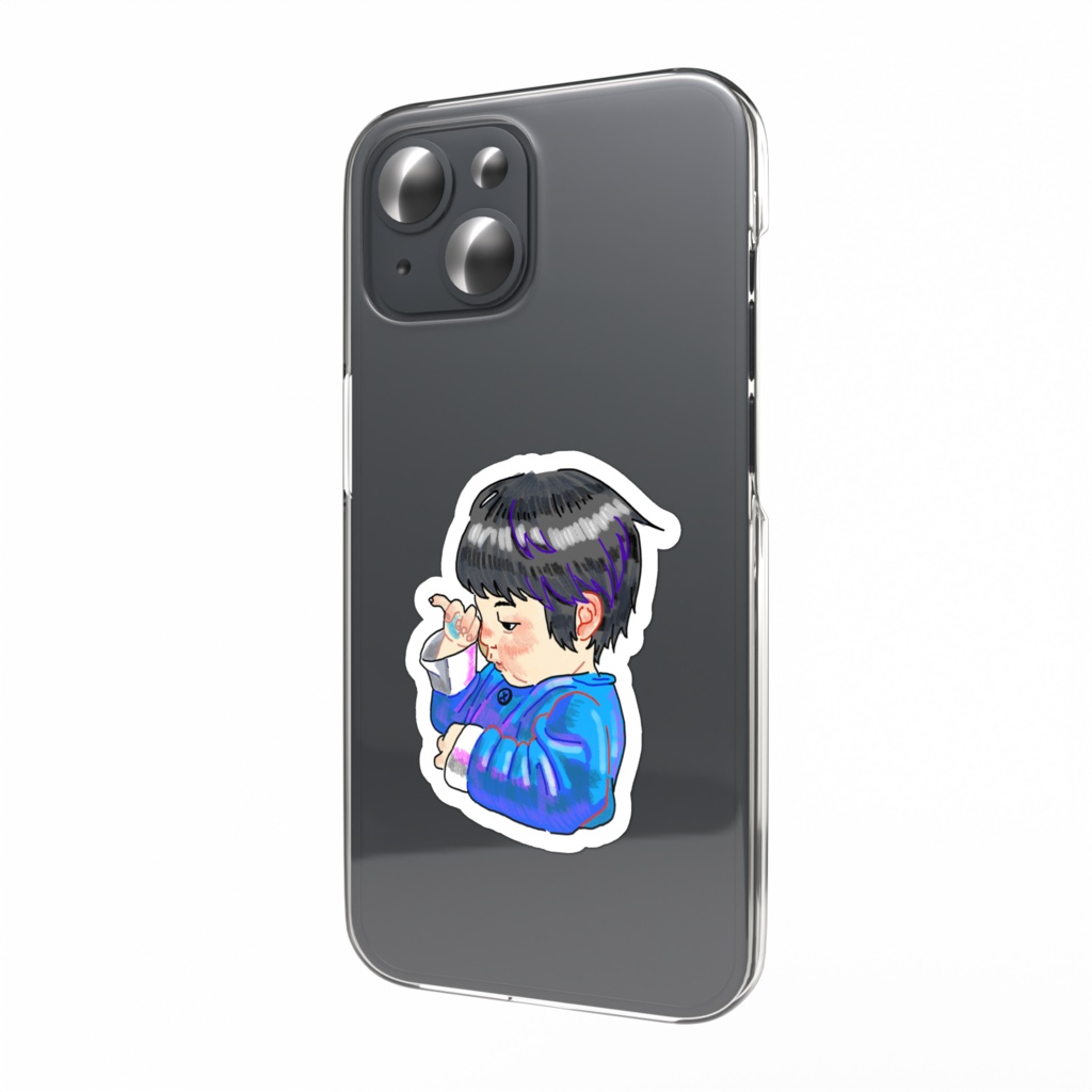 おちびちゃんスマホステッカー