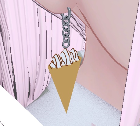 【無料】クレープのピアス
