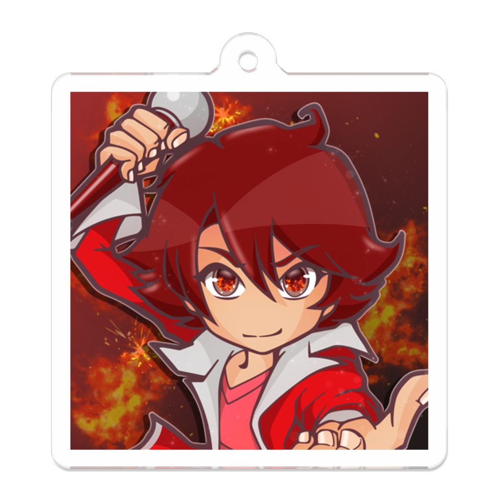 赤咲湊・SDアクリルキーホルダー