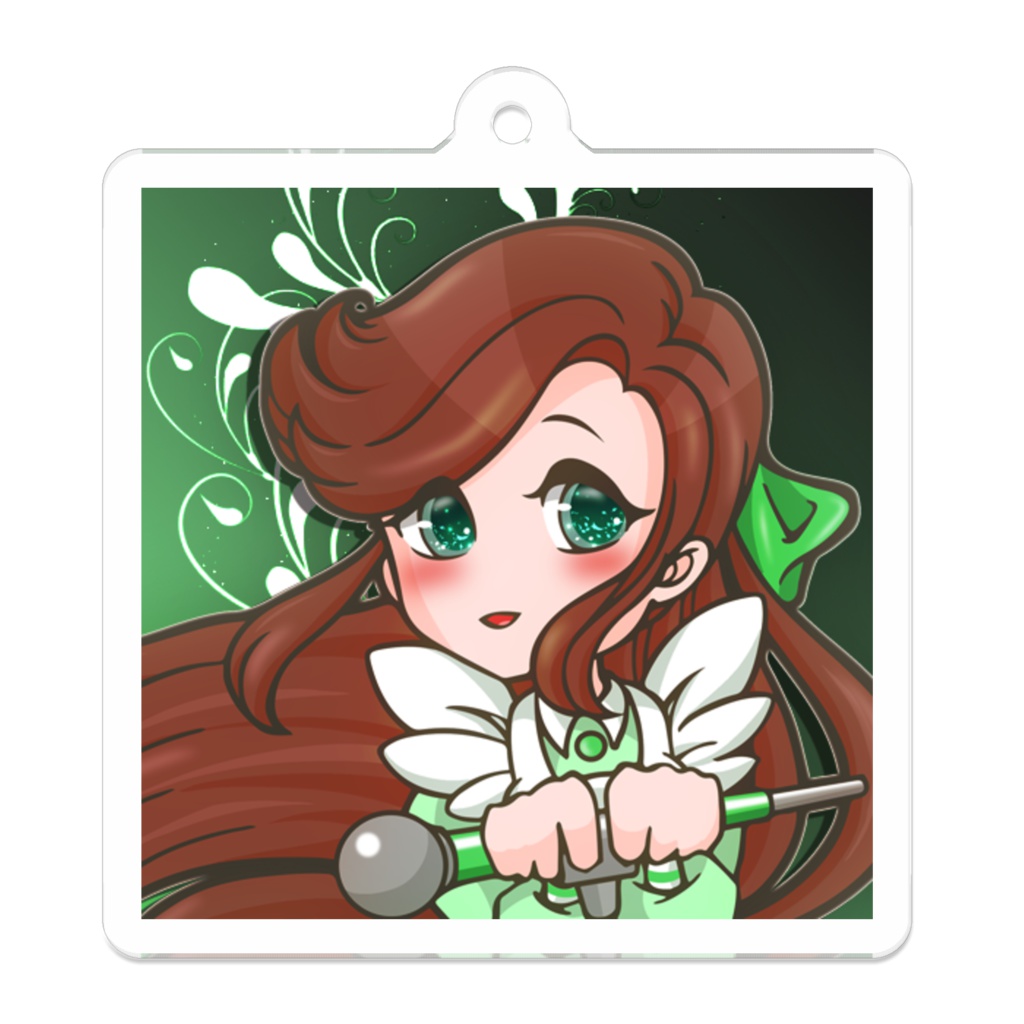 緑咲香澄・SDアクリルキーホルダー
