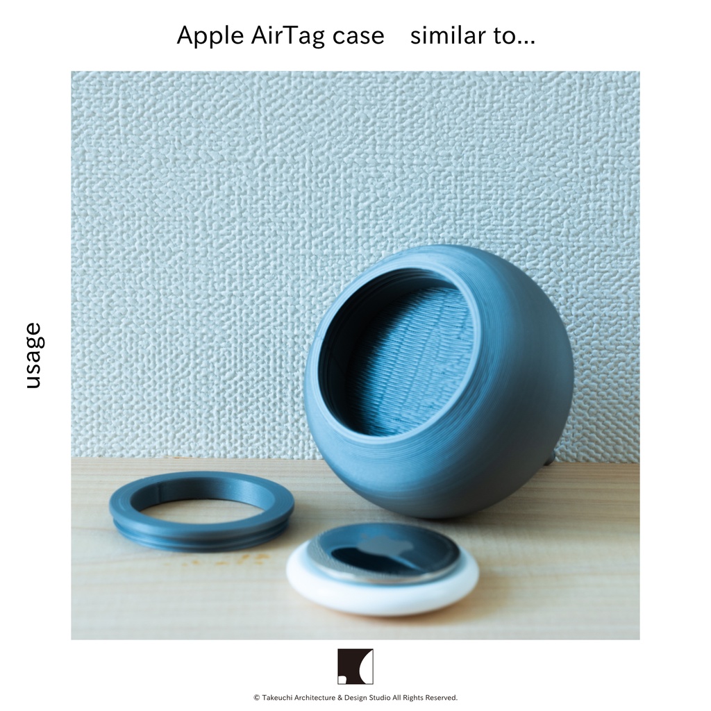 っぽいAirTagケース