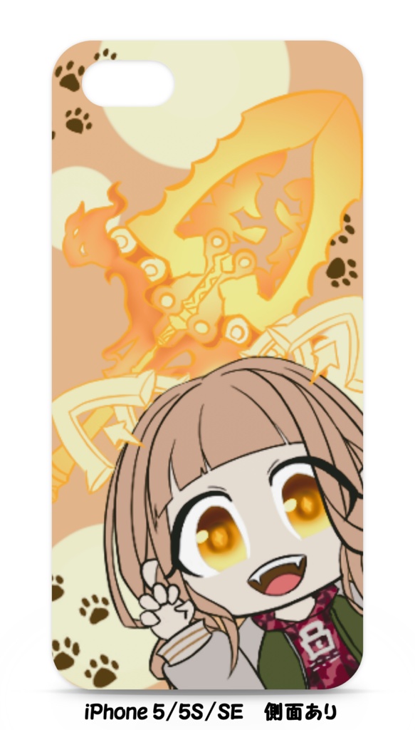 赤ずきんスコップiPhoneケース