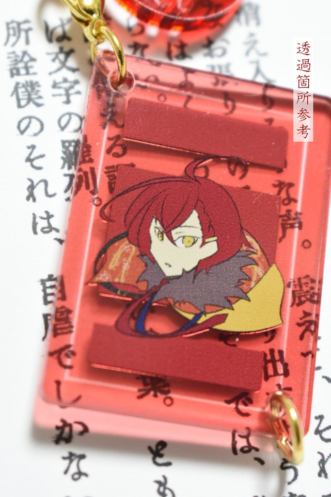 アクリルキーホルダー bri派三羽烏