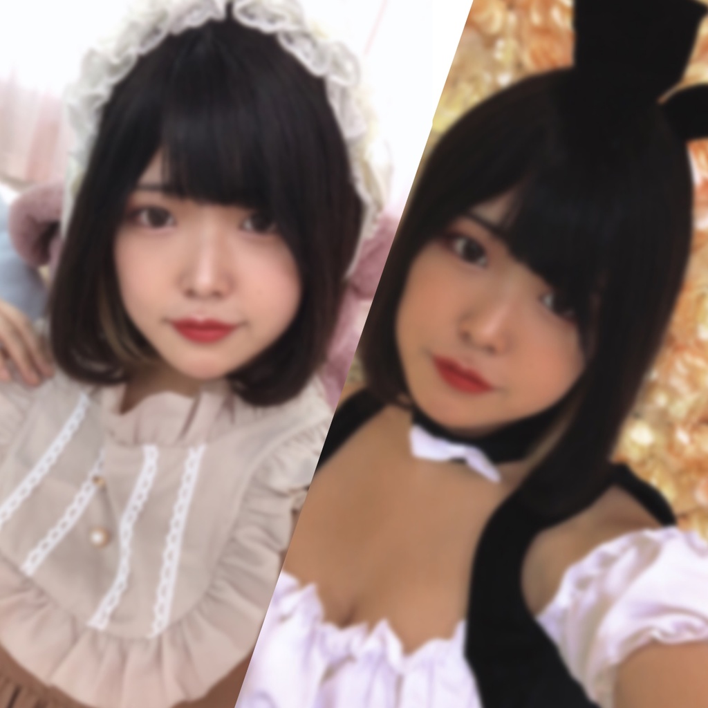 バニーとロリータのチェキセット(手渡し)