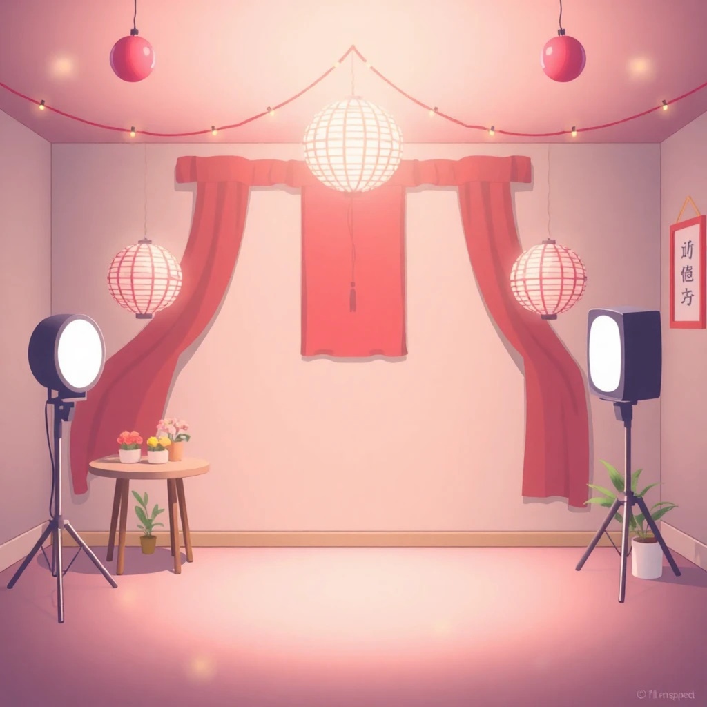 VTuber背景ライブストリーム