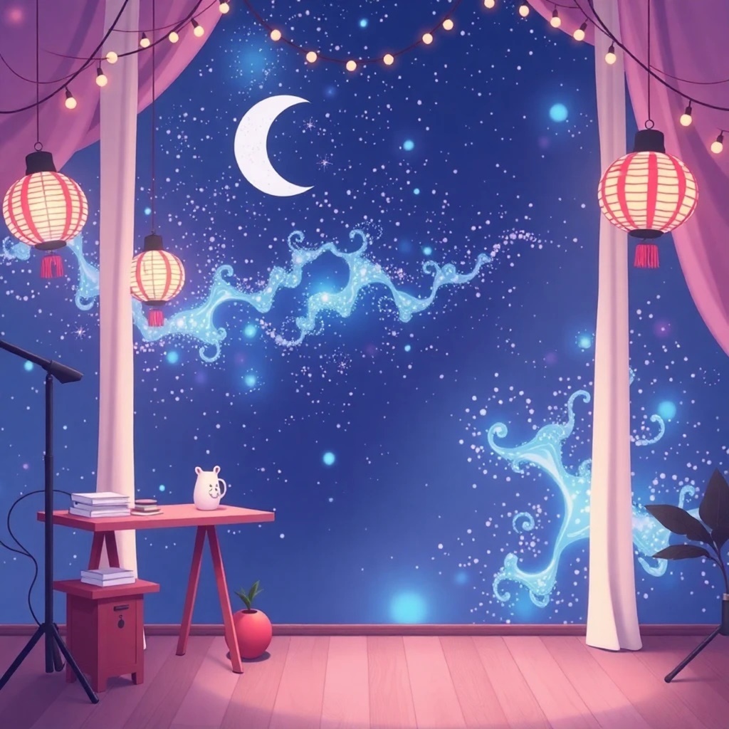 VTuber背景ライブストリーム
