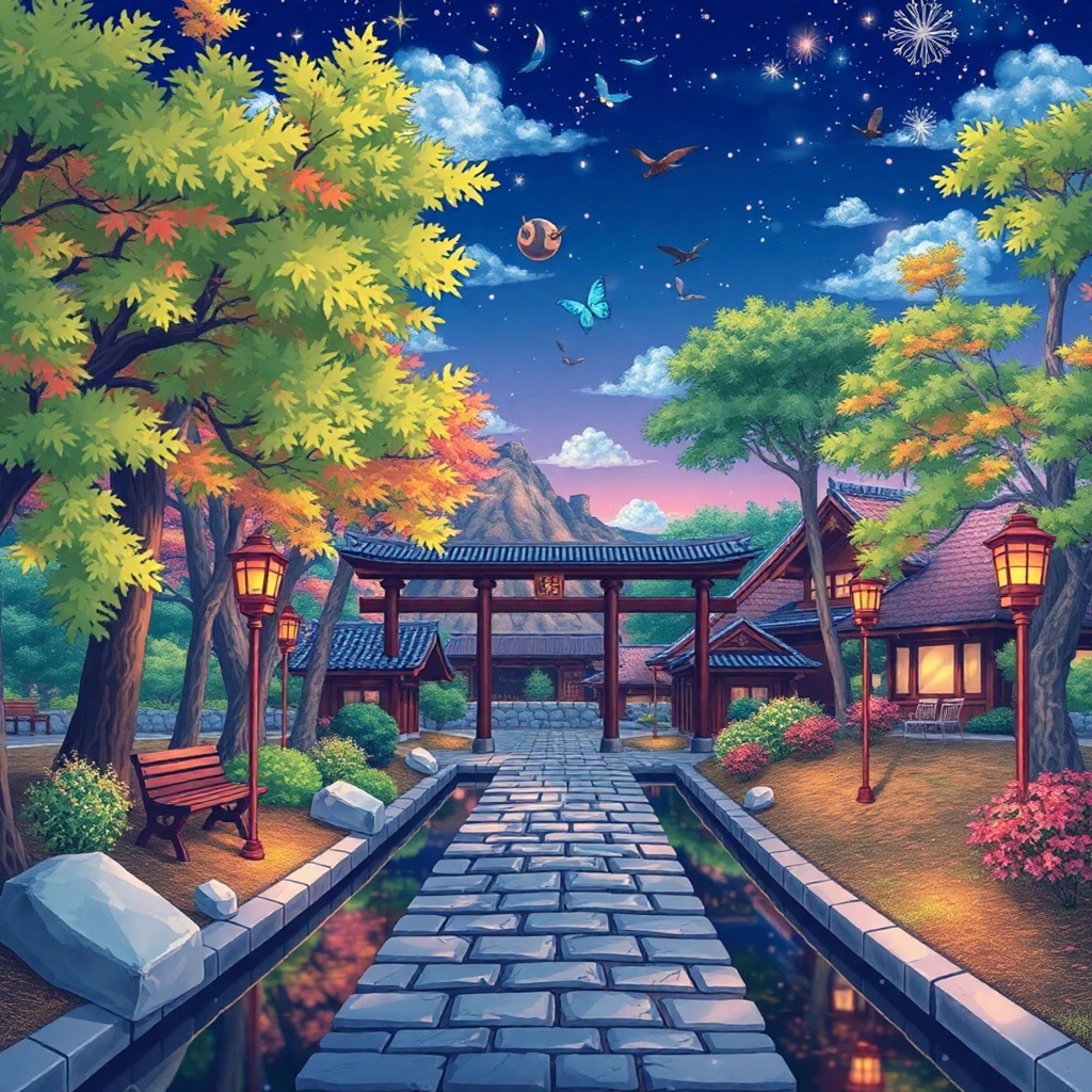 VTuber背景ライブストリーム