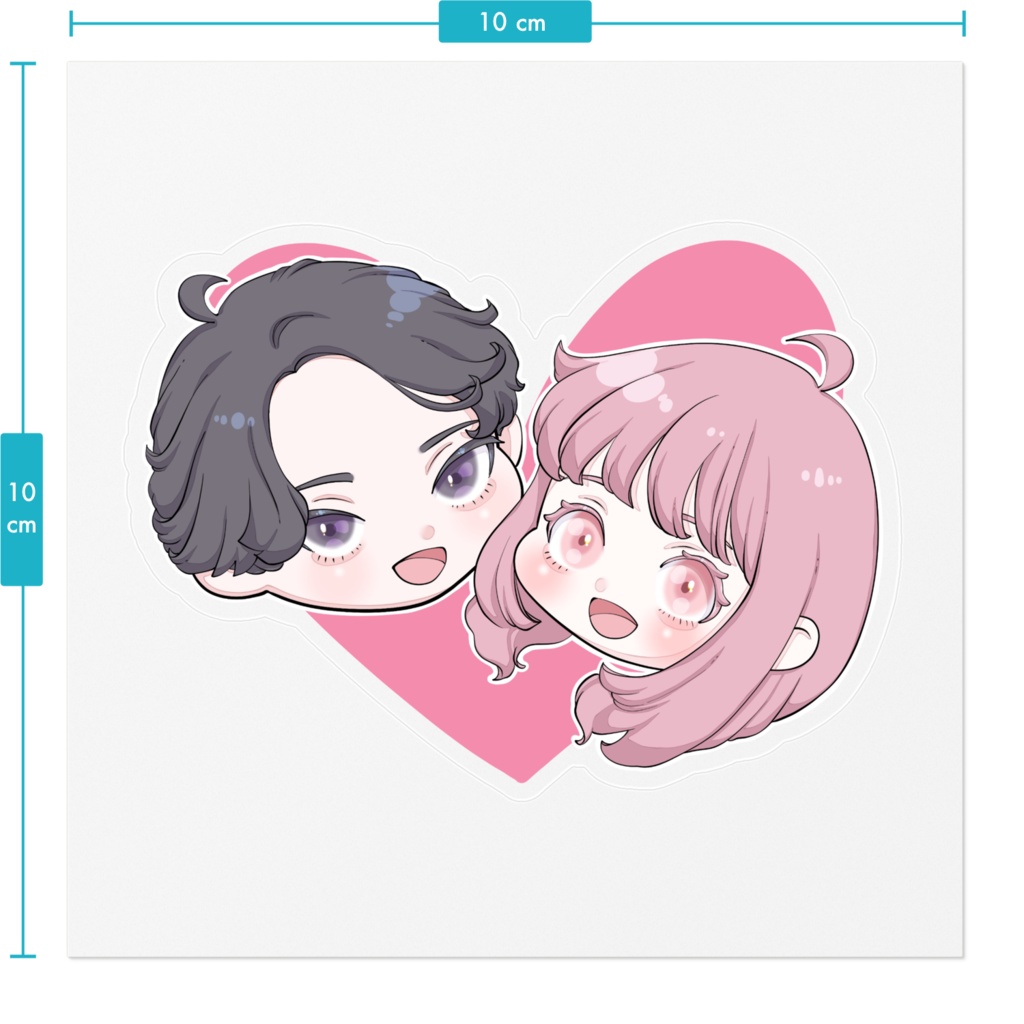 星のカケラ~セトモエ♡ステッカー~