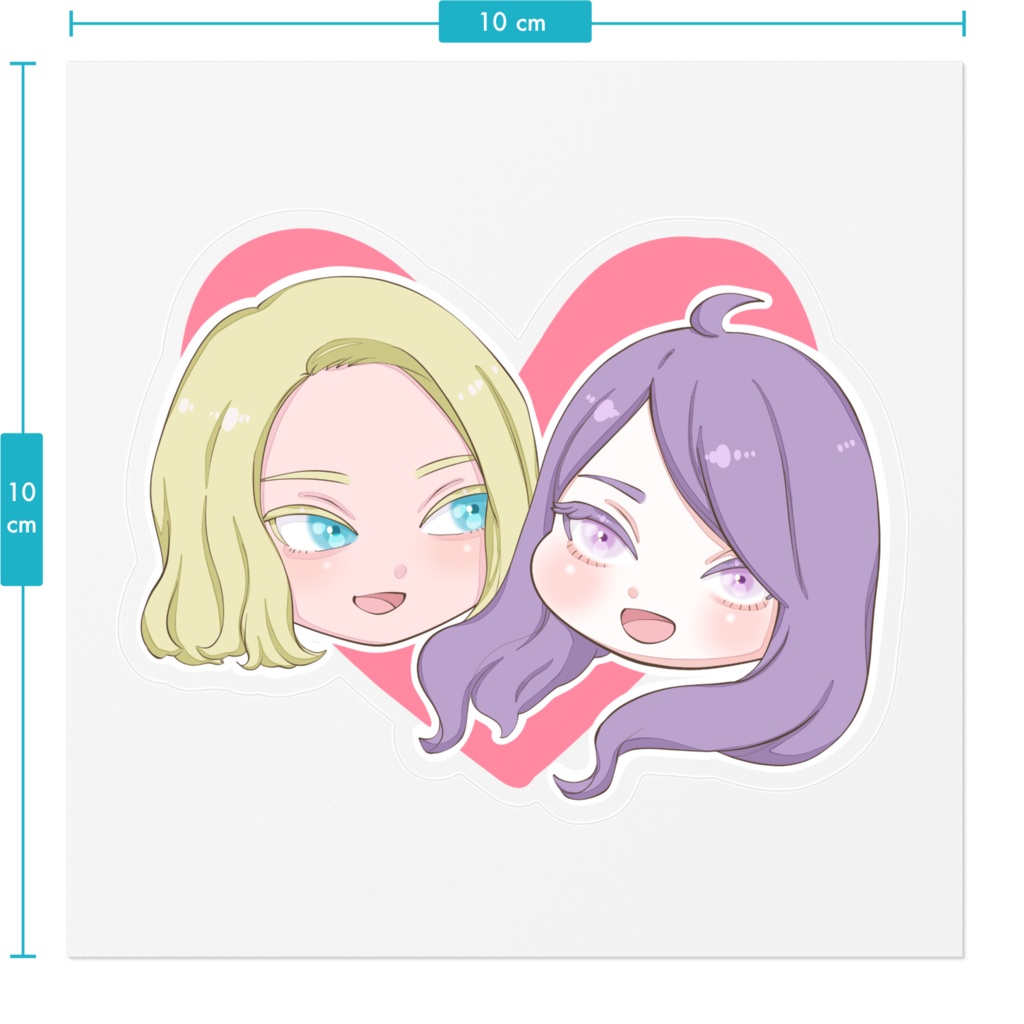 星のカケラ~レインアンナ♡ステッカー~