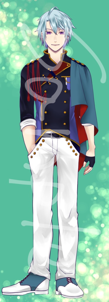 【パーツ分け済み】男の子Vtuber立ち絵