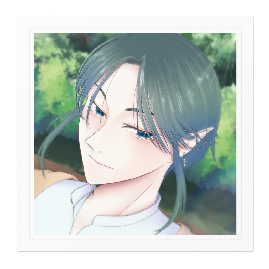 エルフさんのステッカー