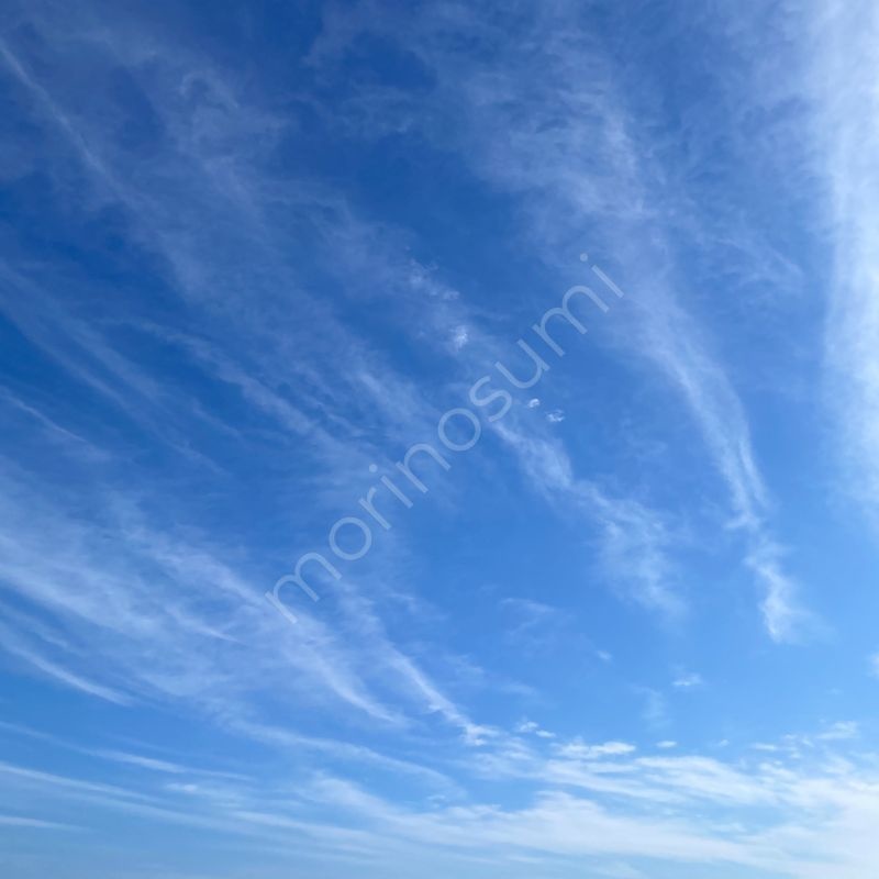 流線のあお – Morning Sky #21