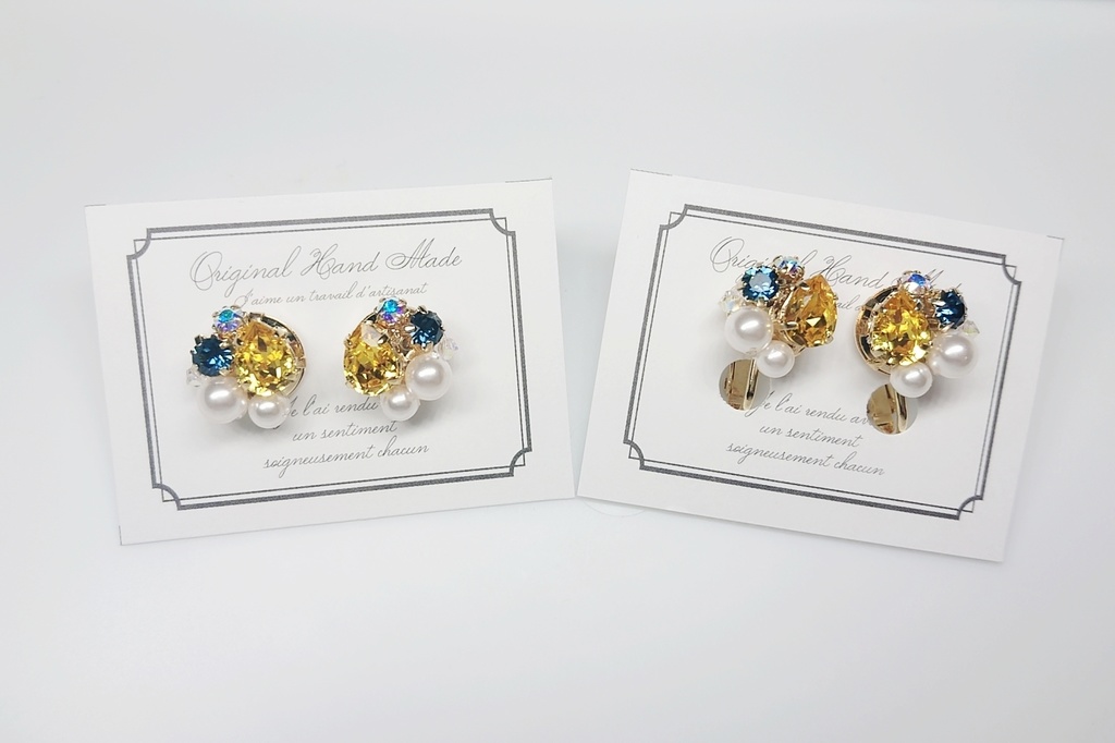 ビシューピアス&イヤリング