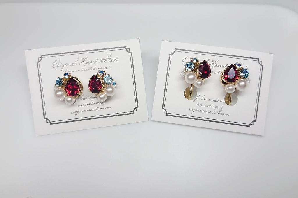 ビシューピアス&イヤリング