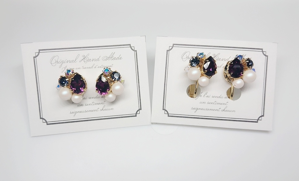 ビシューピアス&イヤリング