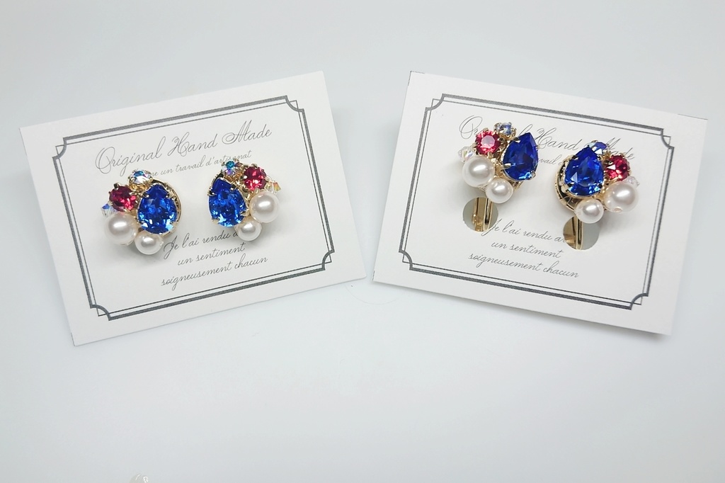 ビシューピアス&イヤリング