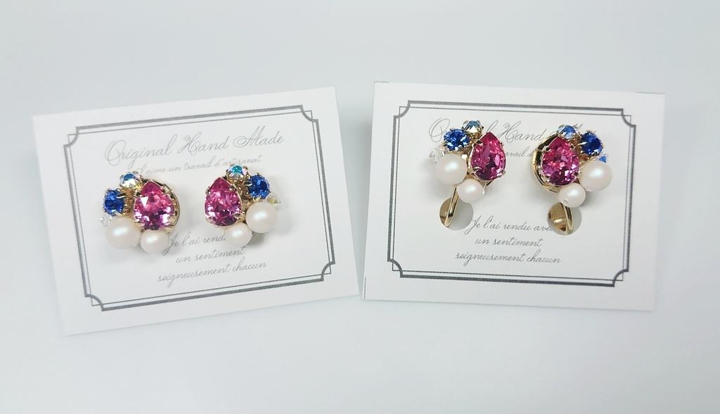 ビシューピアス&イヤリング