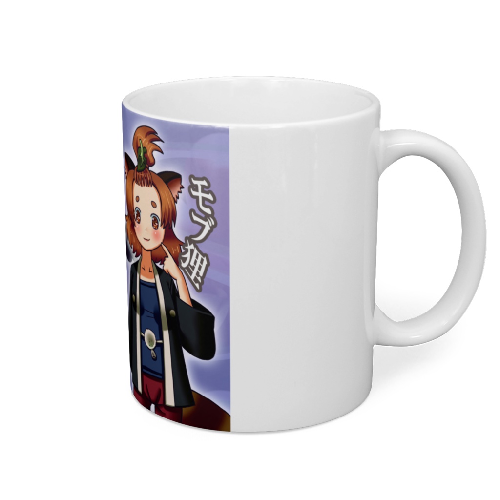 東方マグカップ「モブ天狗とモブ狸」