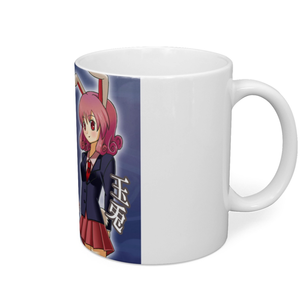 東方マグカップ「玉兎とモブイナバ」