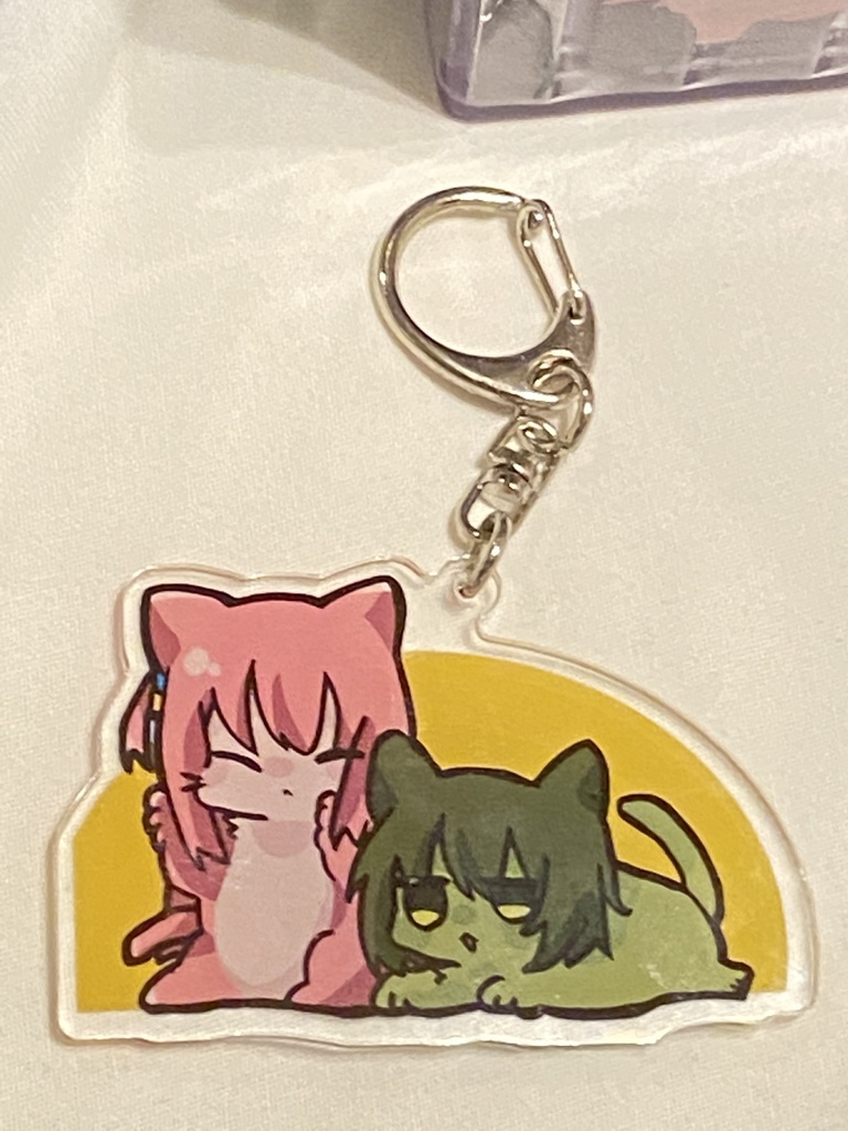 ケモささぼアクキー