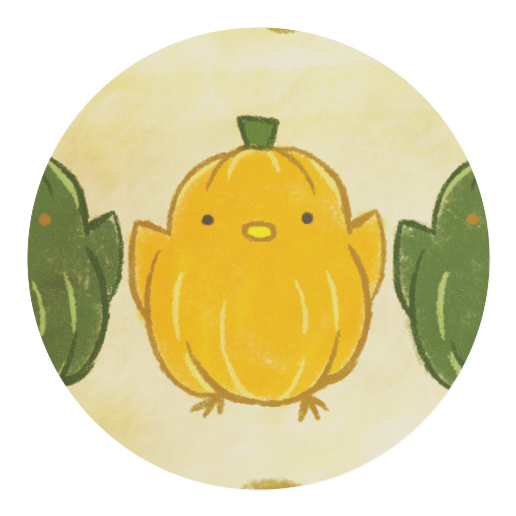 かぼちゃひよこマスキングテープ