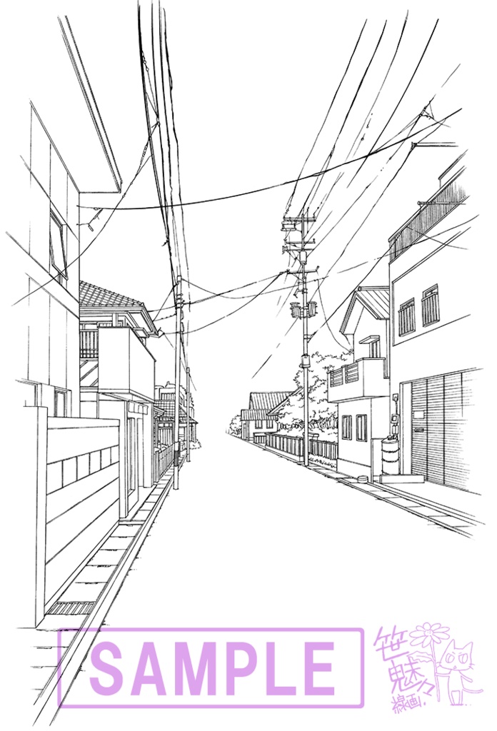 【漫画用背景】住宅-02