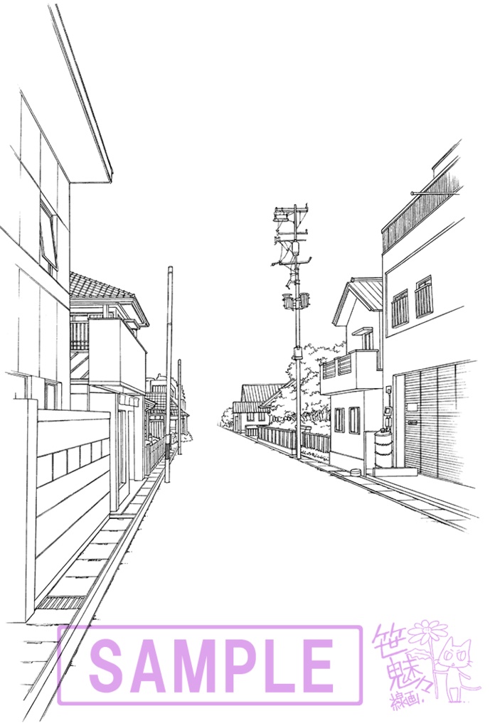 【漫画用背景】住宅-02