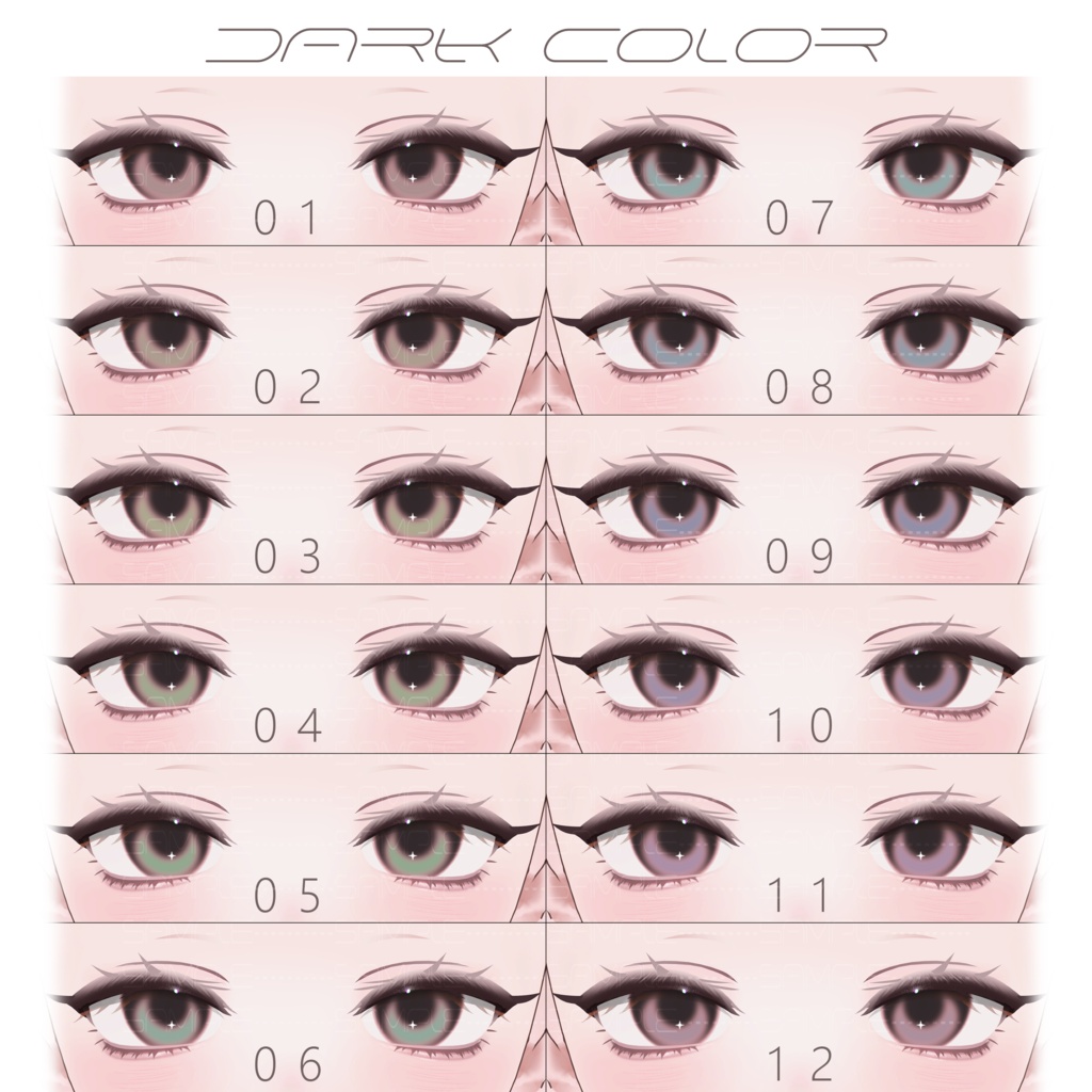 【Michella-ミシェラ】Eye Texture & Makeup Texture