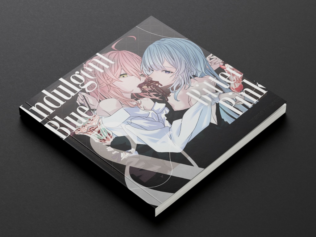 Indulgent Blue & Bitter Pink