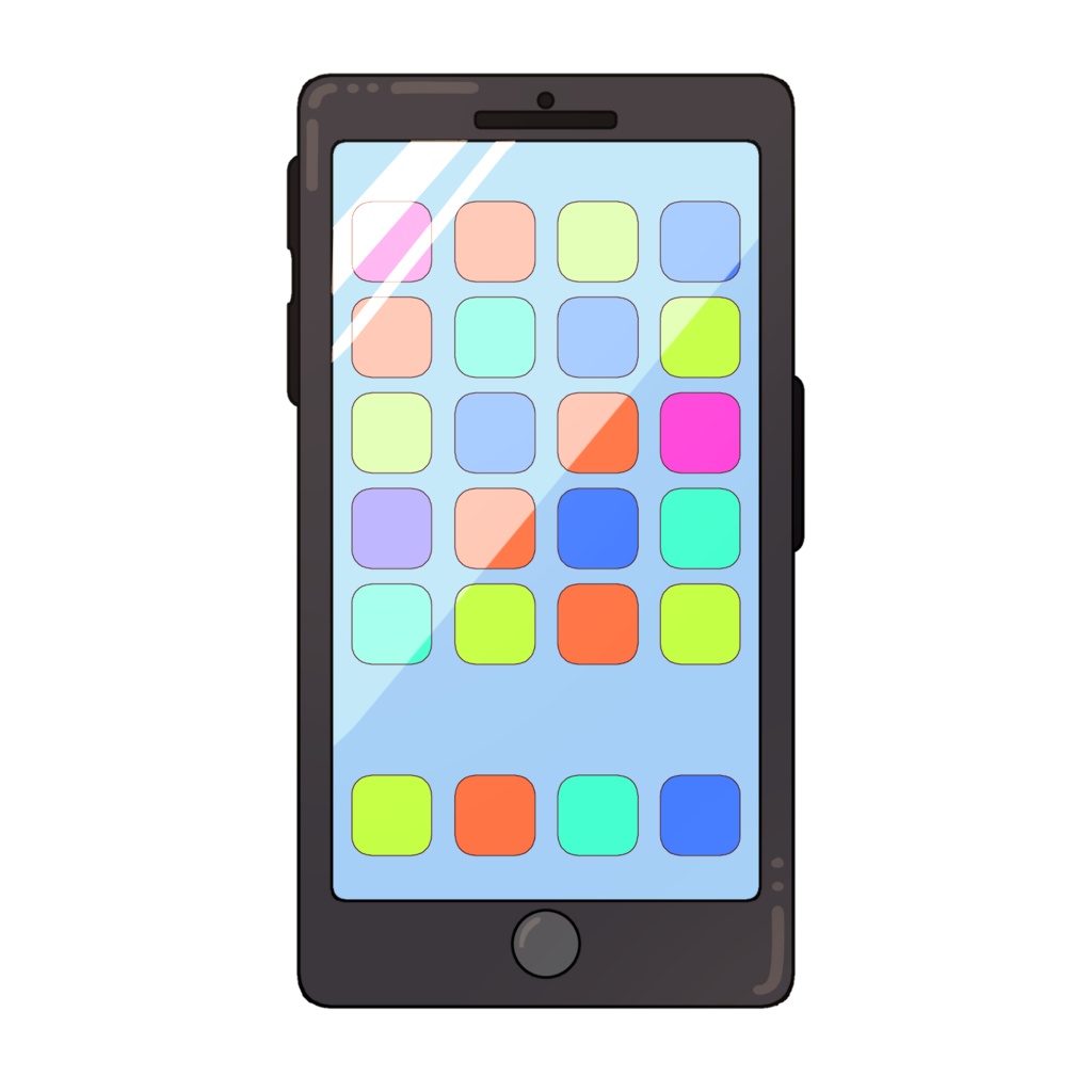 小物イラスト素材セット(全6種+差分あり)