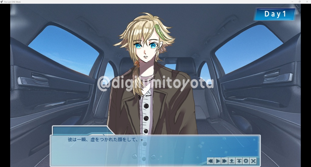 【無料DL】『The Last ONE Week』近未来・宇宙×シリアス乙女ゲーム