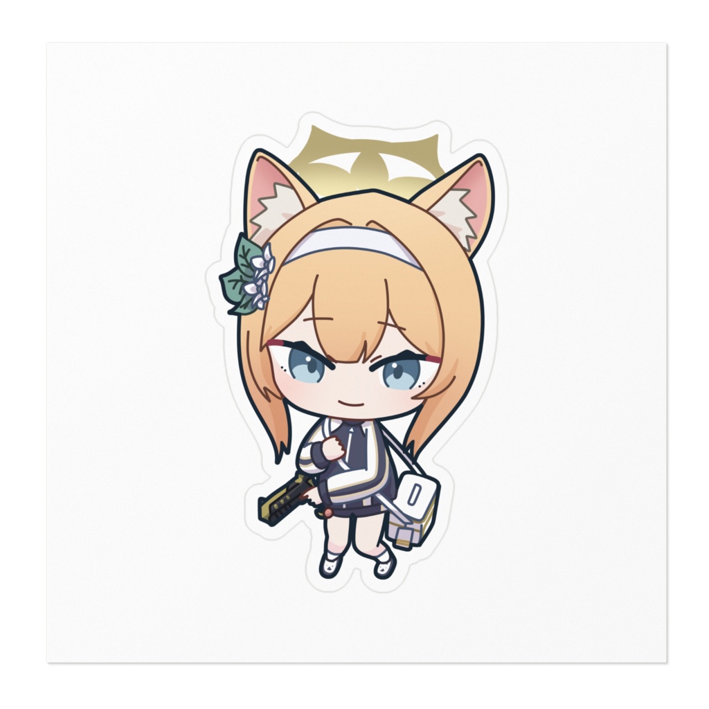 ブルアカステッカー 伊落マリー(体操服)