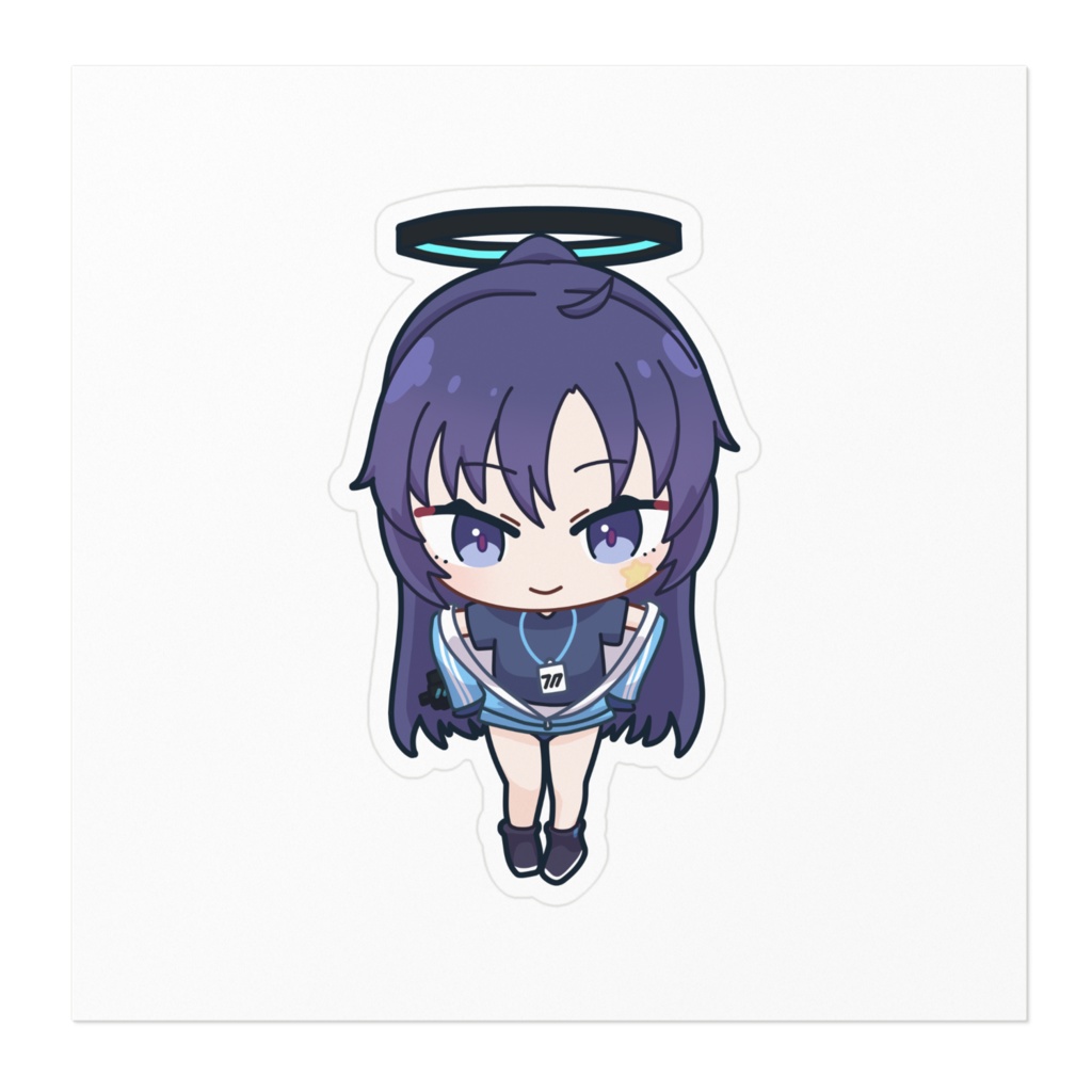 ブルアカステッカー 早瀬ユウカ(体操服)