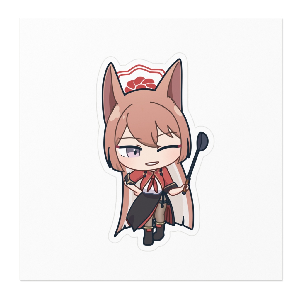 ブルアカステッカー 朱城ルミ