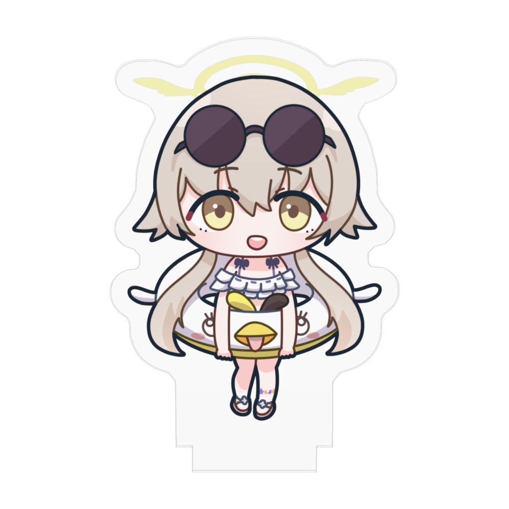 ブルアカアクリルスタンド 阿慈谷ヒフミ(水着)