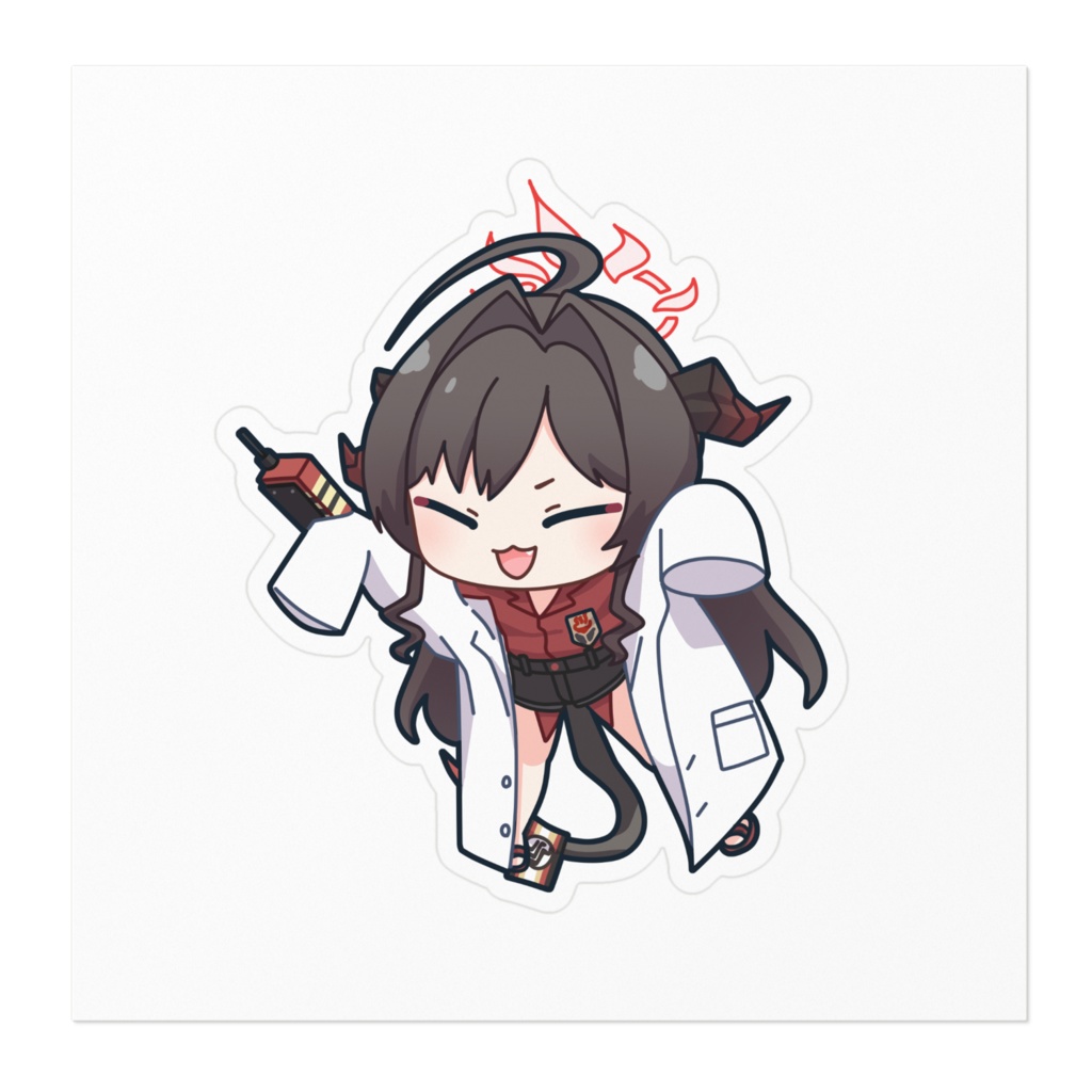 ブルアカステッカー 鬼怒川カスミ