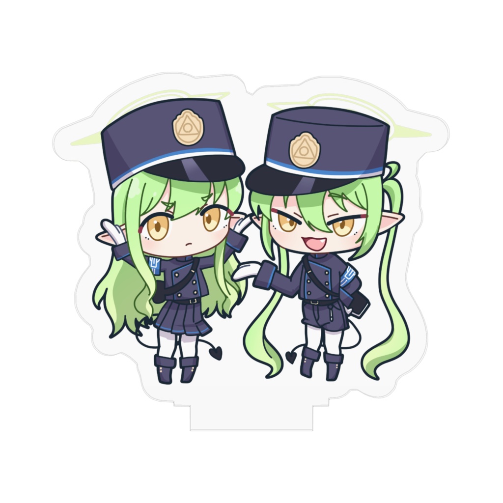 ブルアカアクリルスタンド 橘ヒカリ&橘ノゾミ