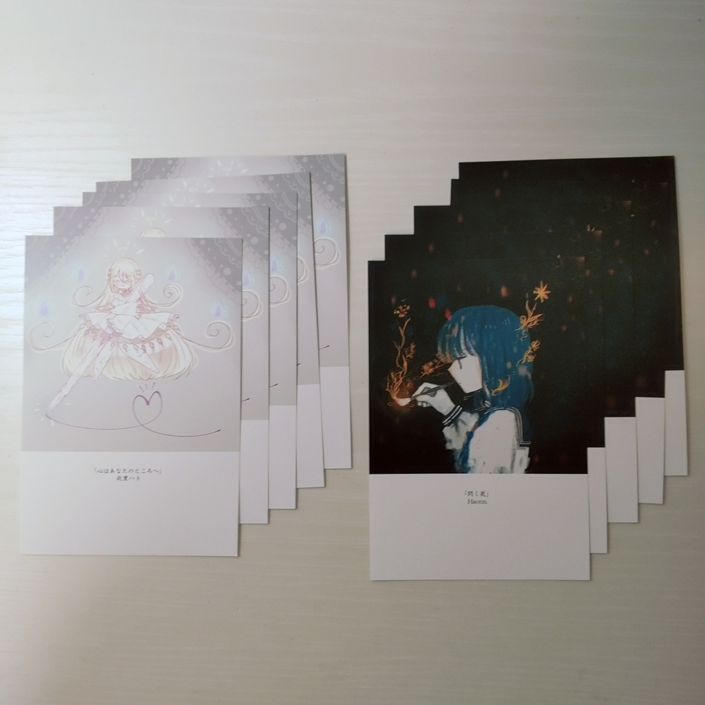【送料無料】羽の音コラボ作品③ポストカード10枚セット