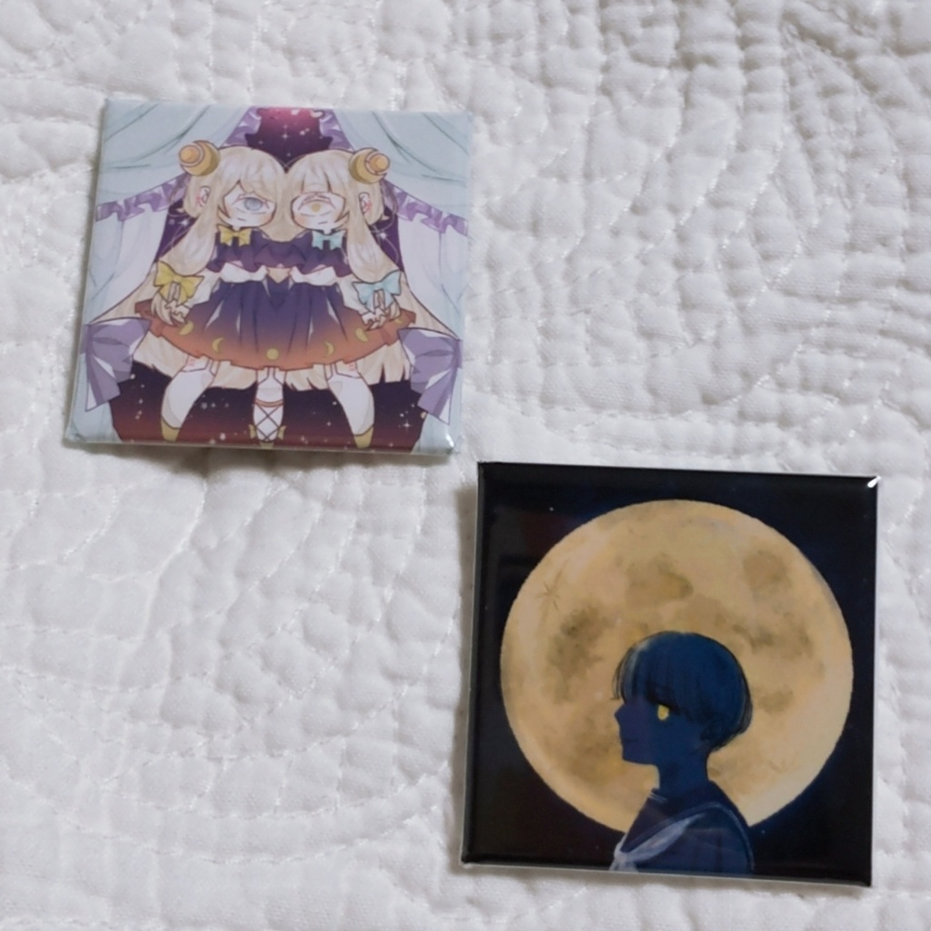 羽の音コラボ作品⑤缶バッジセット