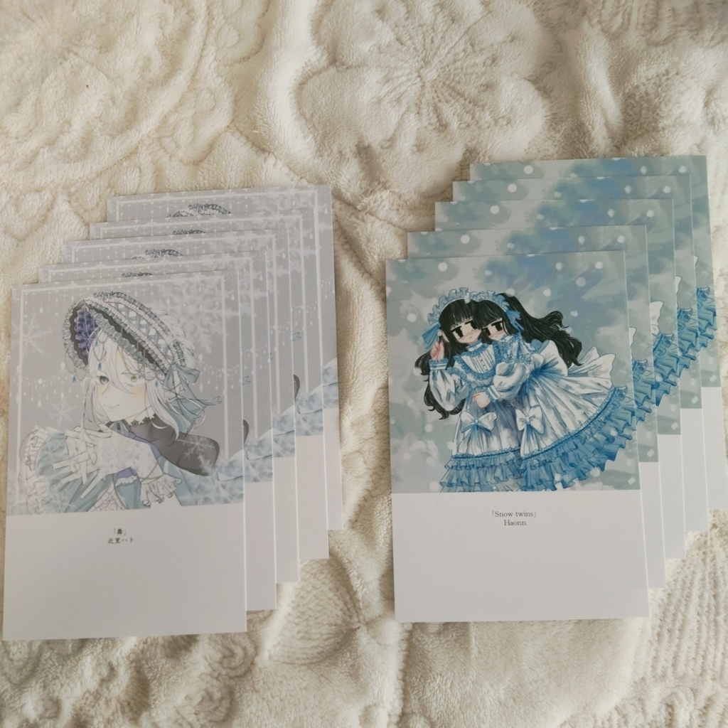 【送料無料】羽の音コラボ作品⑥ポストカード10枚セット