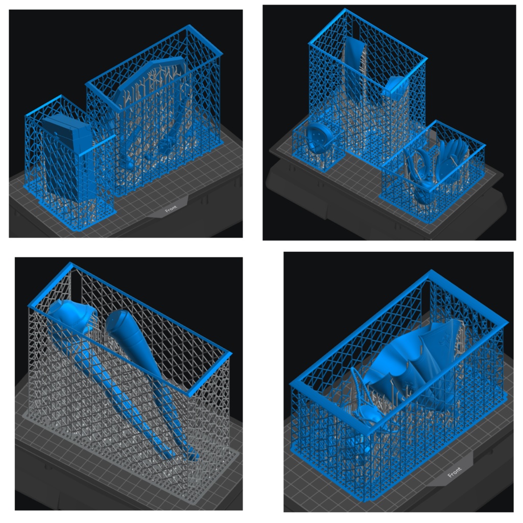 ステラソラ アヤメ 3Dプリンタ出力品未組立キット