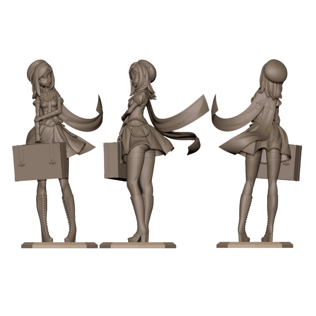 ステラソラ アヤメ 3Dプリンタ出力品未組立キット