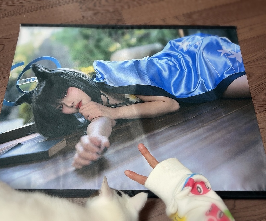 ブルアカ/キキョウ　B2タペストリー（横）