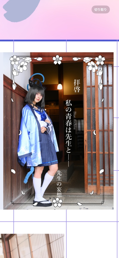 C107 ブルアカキキョウコスプレ写真集