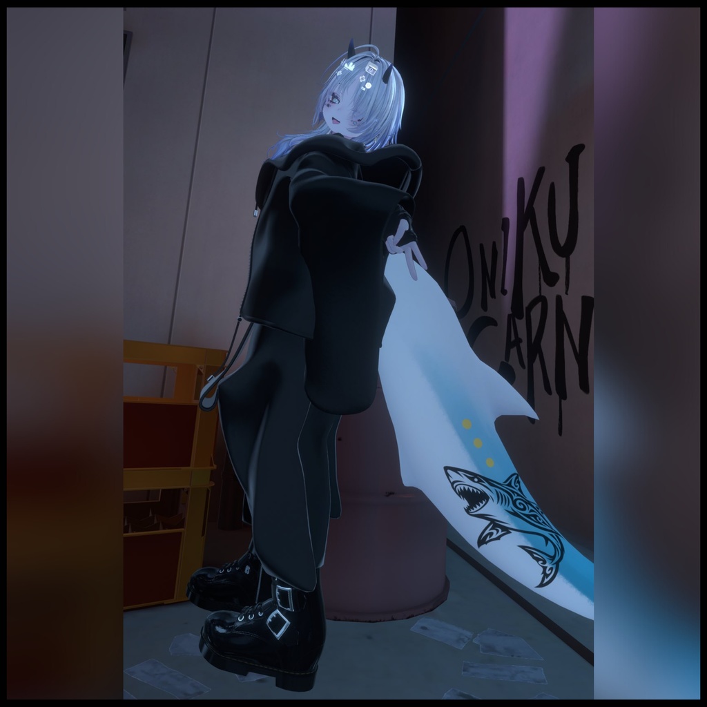 【VRC】タトゥーデカール_001【デカール】