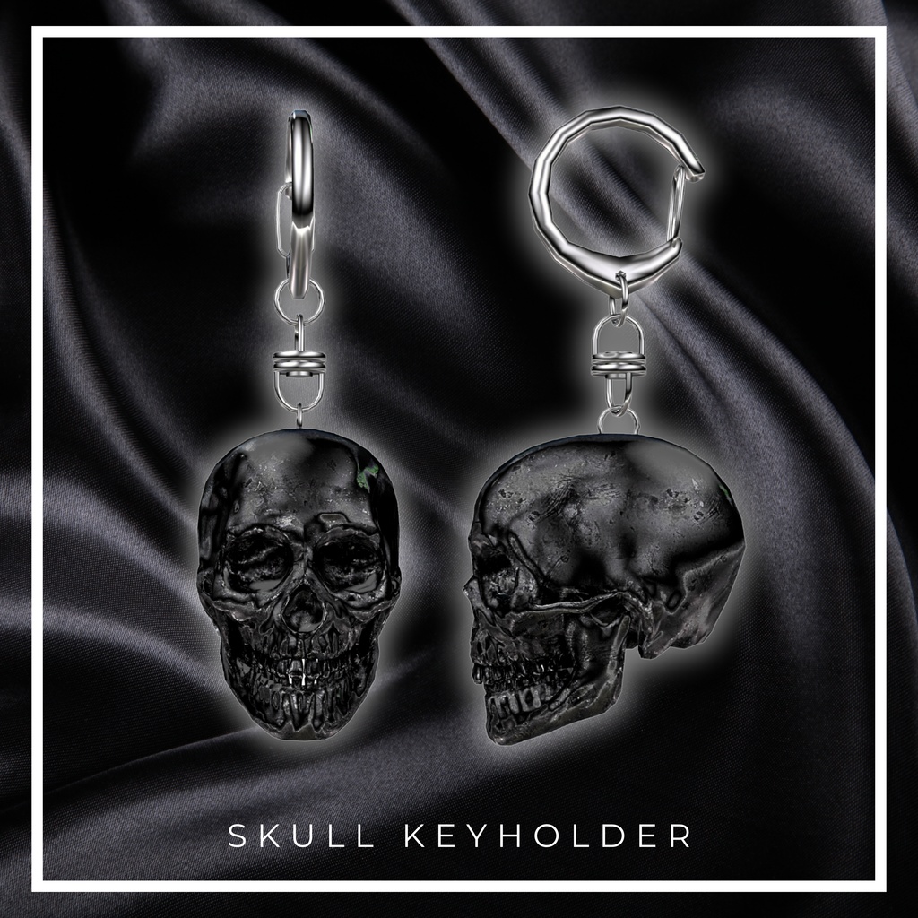 【VRC】skull keyholder【全アバター】