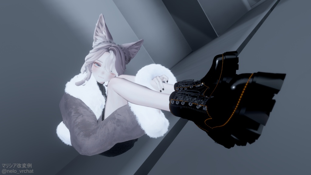 【9アバター対応】boots_001【改変解説動画有】