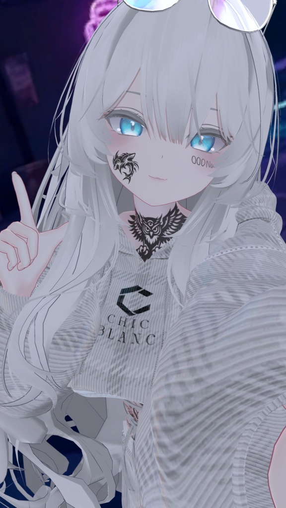 【VRC】タトゥーデカール_002【デカール】